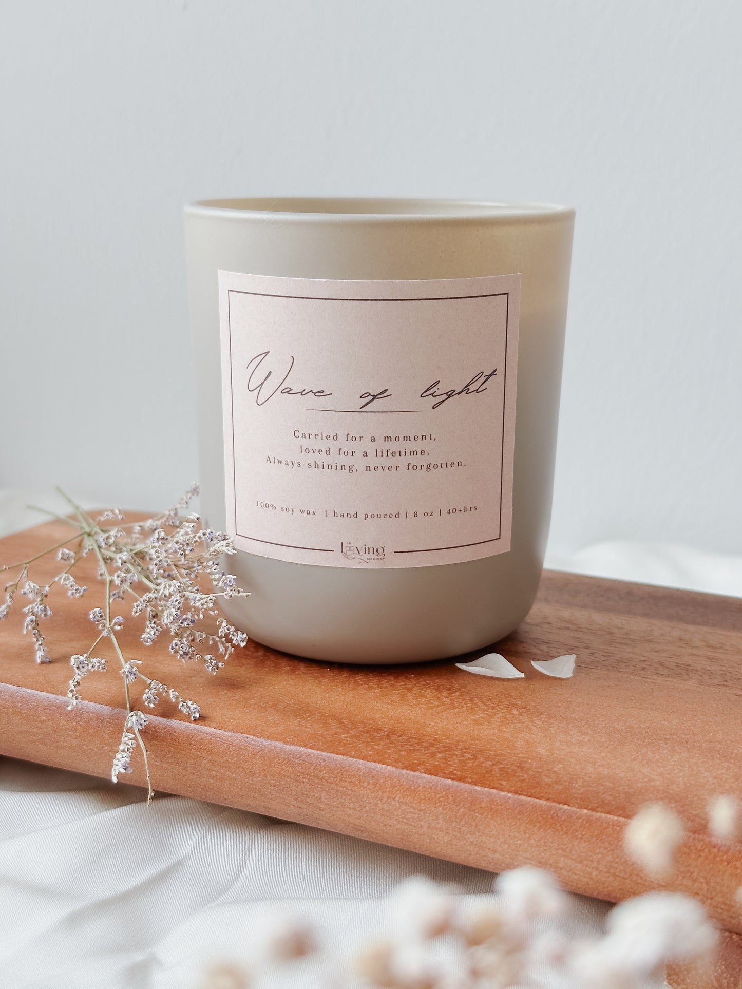 Wave of Light soy candle